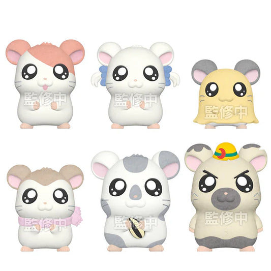 [PREORDER] BOX OF 8 PCS - THE FLUFFY HAMTARO DOLL W/O GUM