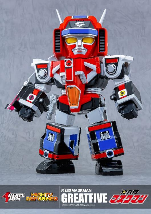 [PREORDER] MIGHTY DEFORMED Great Five Maskman