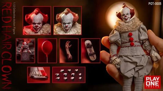 [PREORDER] Play One twelve 1/12 Red Hair Clown POT-0005