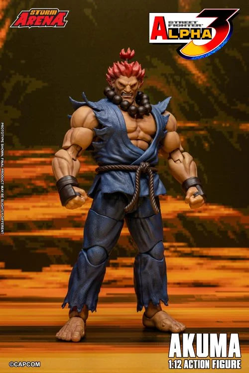 [PREORDER 032126] STORM ARENA 1/12 Street Fighter ZERO 3 GOUKI Akuma SFSA07R
