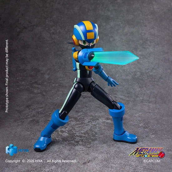 [PREORDER 111226] Hiya Mega Man Battle Network Series – MegaMan.EXE Action Figure