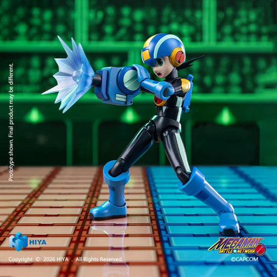 [PREORDER 111226] Hiya Mega Man Battle Network Series – MegaMan.EXE Action Figure