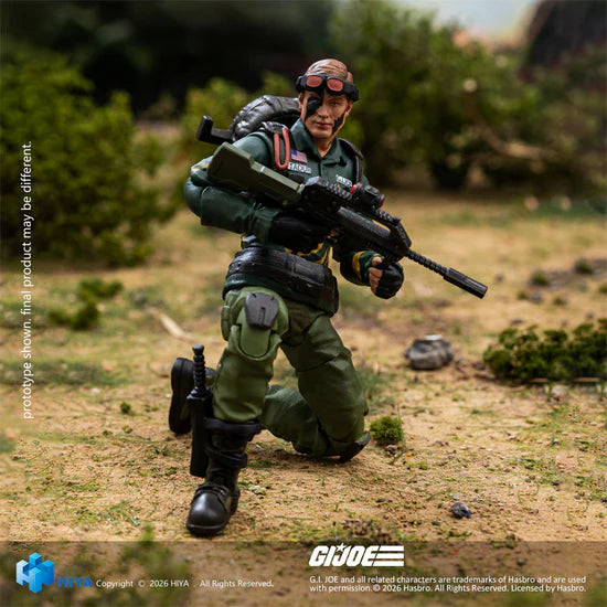 [PREORDER 051726] HIYA Toys 1/18 G.I. Joe Dusty Tiger Force Version Action Figure EMG0465