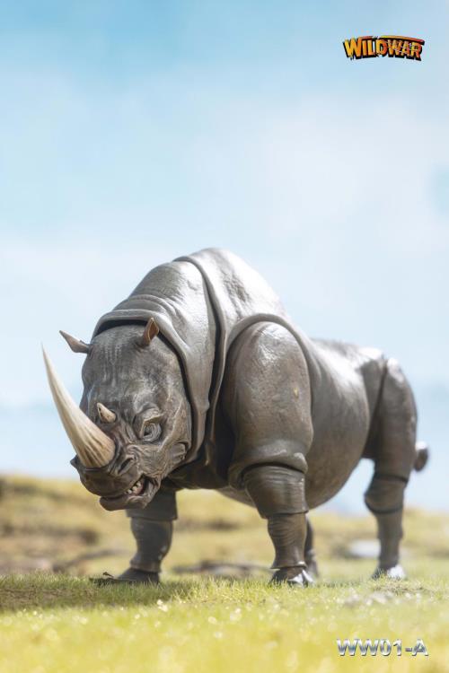 [PREORDER]  1/12 Scale Giant Horned Rhinoceros Action Figure