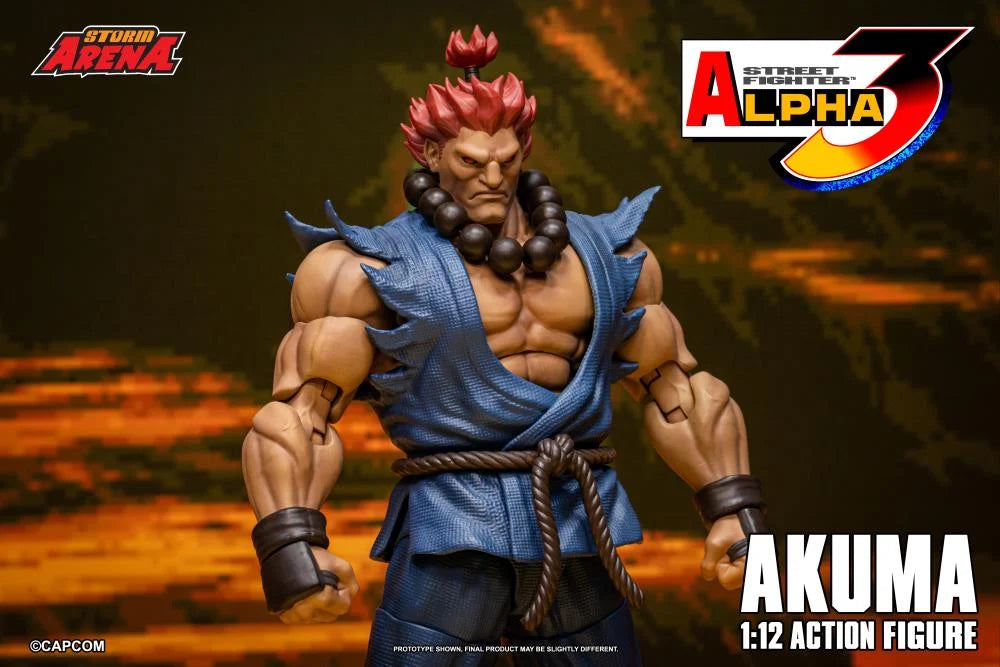 [PREORDER 032126] STORM ARENA 1/12 Street Fighter ZERO 3 GOUKI Akuma SFSA07R