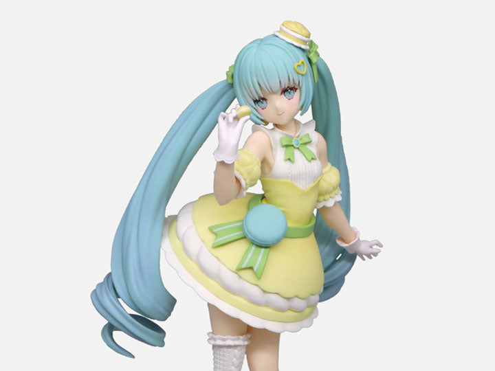 [PREORDER] Furyu Hatsune Miku Exceed Creative Figure SweetSweets Series Macaroon Citron Color ver.