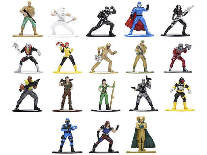 [PREORDER] JADA G.I.Joe Nano Figures 18 Packs