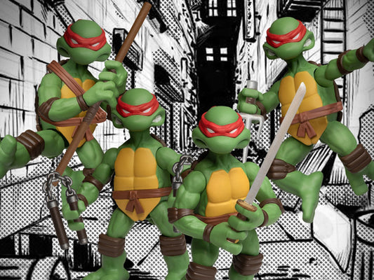 [PREORDER] MEZCO Teenage Mutant Ninja Turtles 5 Points Plus Boxed Set