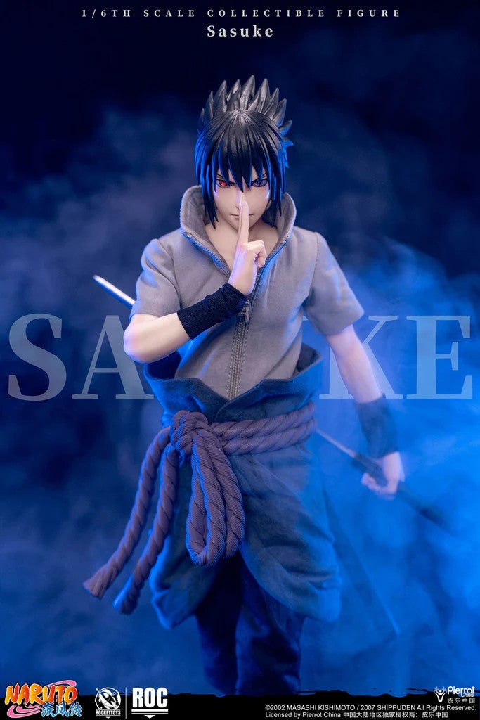 [PREORDER 051926] ROCKETTOYS ROC-018 1/6 Sasuke Naruto Shippuden Sasuke Uchiha Deluxe Version