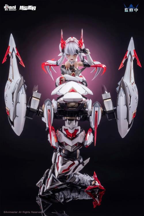 [PREORDER] Nuclear Gold Reconstruction 1/12 Polaris Star White Articulated Plastic Model Kit 6976881810486