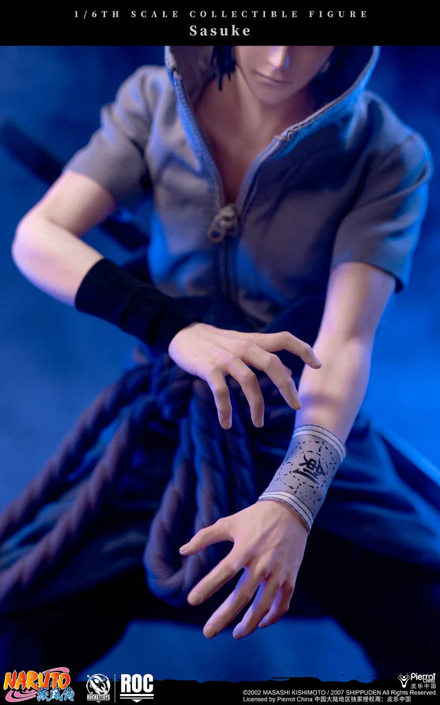 [PREORDER 051926] ROCKETTOYS ROC-018 1/6 Sasuke Naruto Shippuden Sasuke Uchiha Deluxe Version
