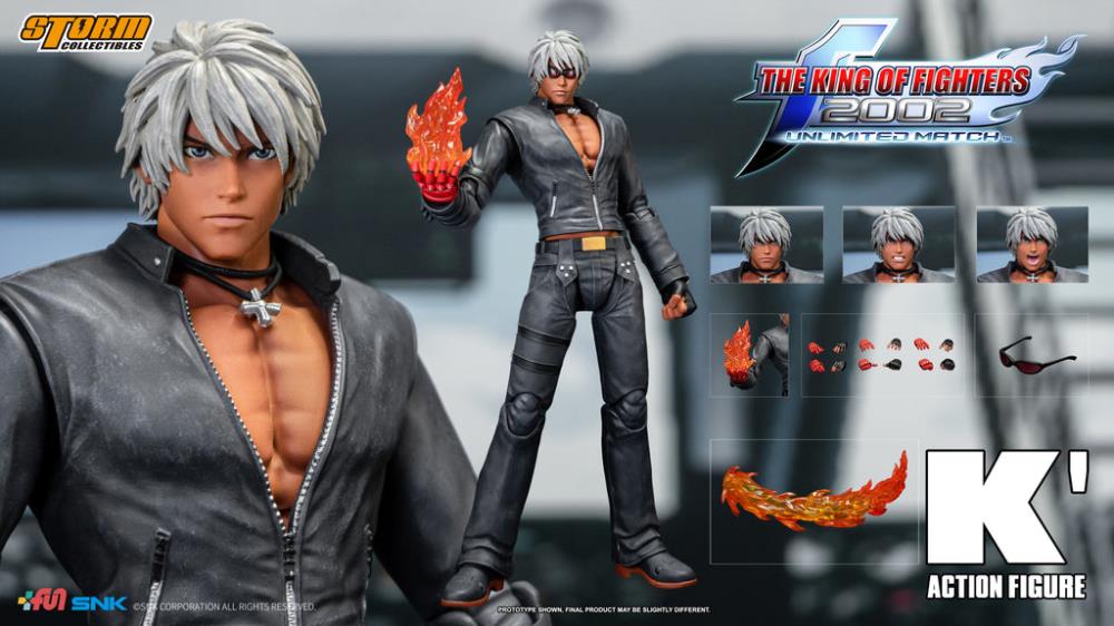 [PREORDER] Storm Toys K' The King of Fighters 2002 UM Action Figure