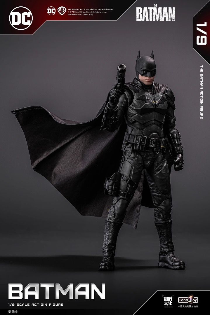 [PREORDER] FONDJOY 1/9 Scale DC Figure Series 2022 BATMAN - Robert Pattinson  DELUXE Ed. Action Figure