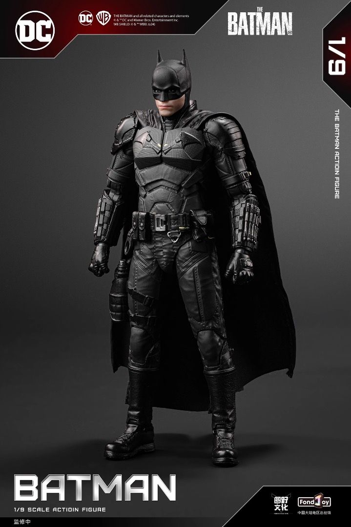 [PREORDER] FONDJOY 1/9 Scale DC Figure Series 2022 BATMAN - Robert Pattinson  DELUXE Ed. Action Figure