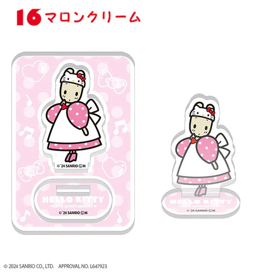 [PREORDER] BOX OF 20 - Hello Kitty 50TH Anniversary Acrylic Stand