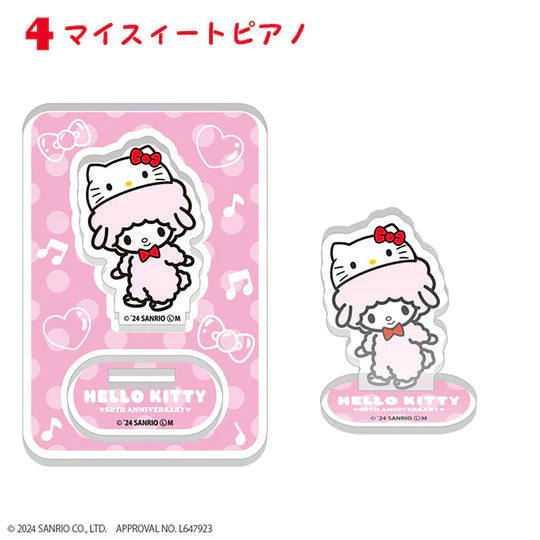 [PREORDER] BOX OF 20 - Hello Kitty 50TH Anniversary Acrylic Stand