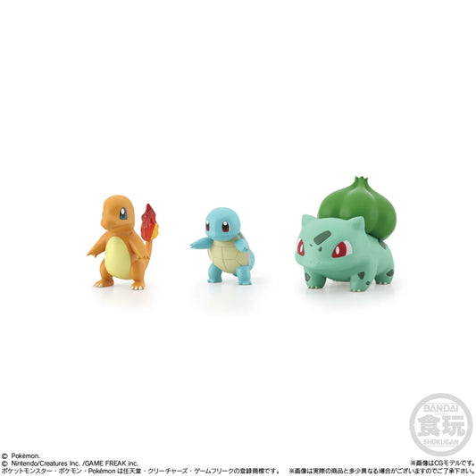 [PREORDER] POKÉMON SCALE WORLD KANTO REGION - Charmander, Squirtle & Bulbasaur