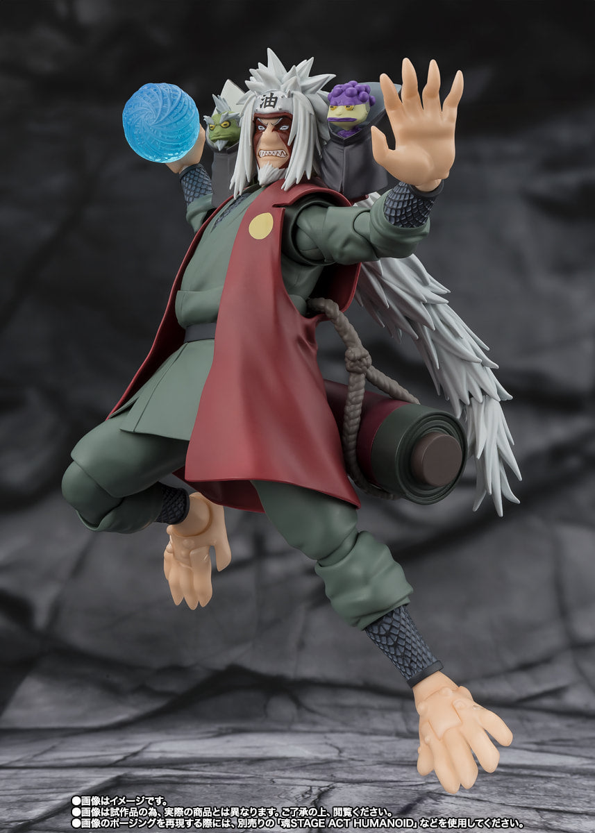 [PREORDER] S.H.Figuarts JIRAIYA -Hidden Leaf Heroic Master Sage- (Sage Mode Set)