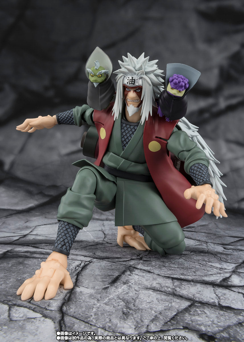 [PREORDER] S.H.Figuarts JIRAIYA -Hidden Leaf Heroic Master Sage- (Sage Mode Set)