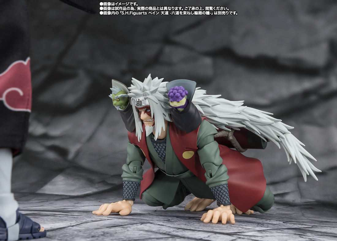 [PREORDER] S.H.Figuarts JIRAIYA -Hidden Leaf Heroic Master Sage- (Sage Mode Set)