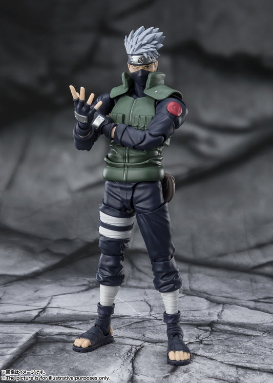 [PREORDER] S.H.Figuarts HATAKE KAKASHI - The famed Sharingan Hero - REISSUE