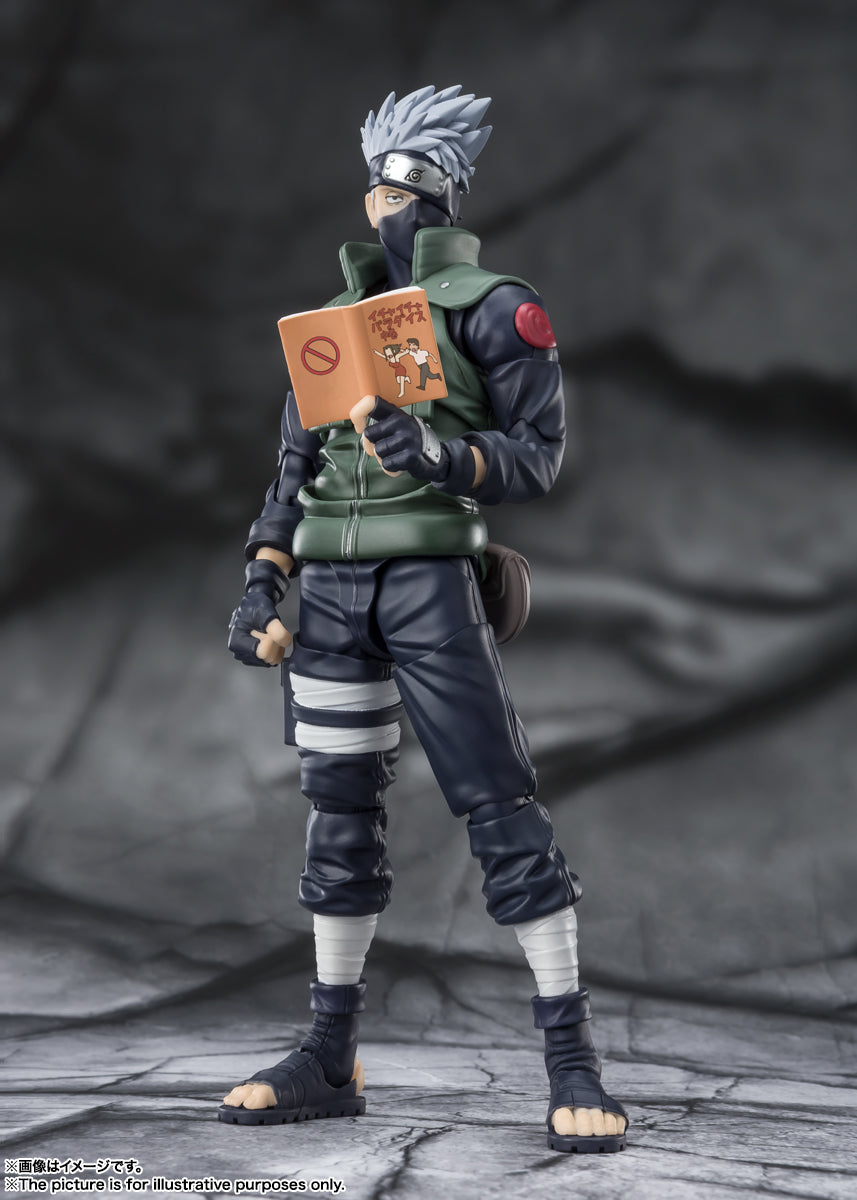 [PREORDER] S.H.Figuarts HATAKE KAKASHI - The famed Sharingan Hero - REISSUE