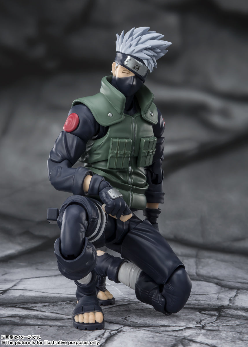 [PREORDER] S.H.Figuarts HATAKE KAKASHI - The famed Sharingan Hero - REISSUE