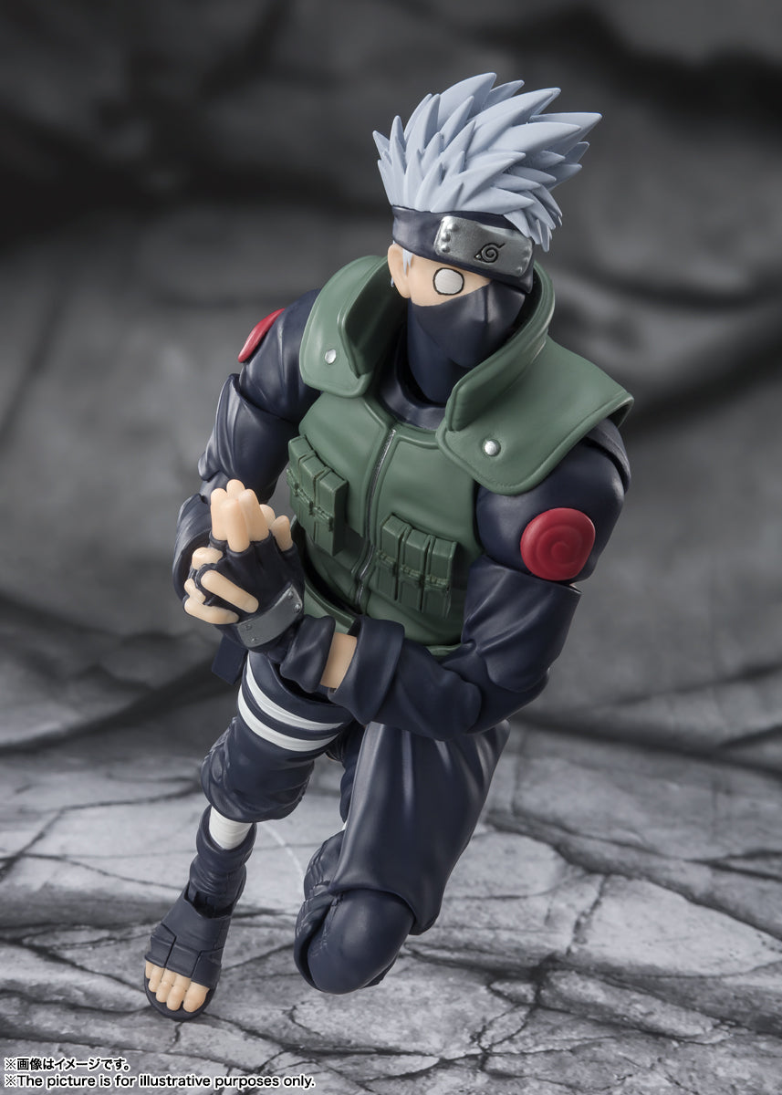 [PREORDER] S.H.Figuarts HATAKE KAKASHI - The famed Sharingan Hero - REISSUE