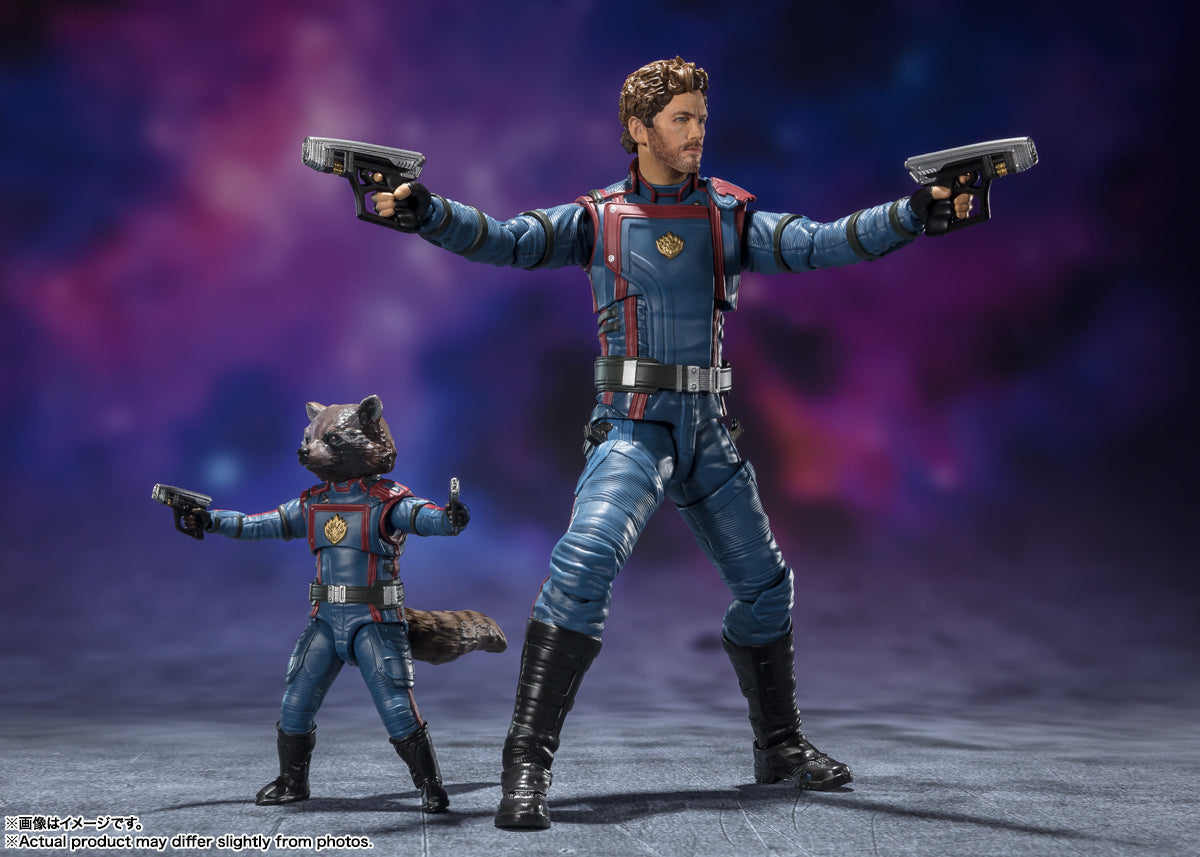 [PREORDER] S.H.Figuarts Star Lord & Rocket Raccoon (Guardians of the Galaxy: Vol. 3)