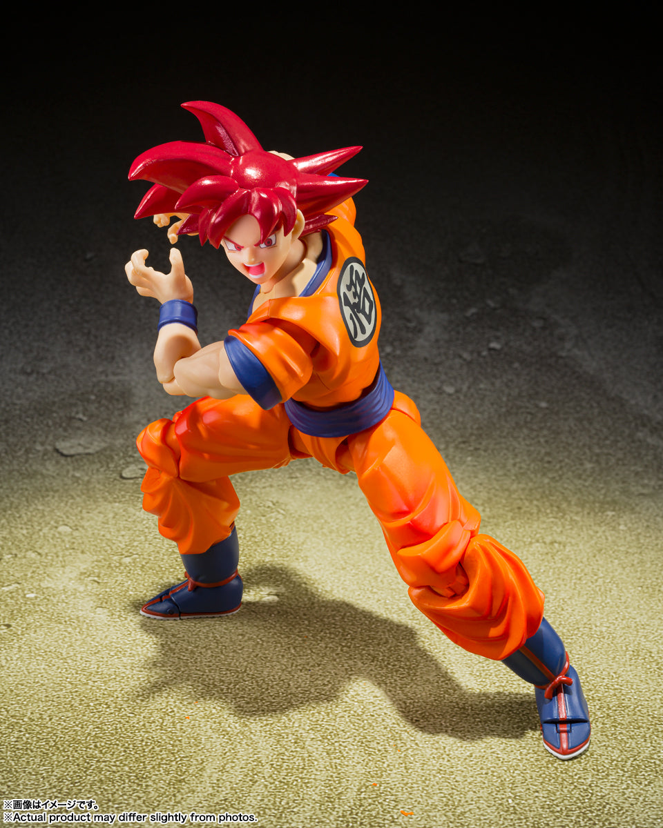 [PREORDER] S.H.Figuarts SUPER SAIYAN GOD SON GOKU -SAIYAN GOD INSTILLED WITH THE LIGHT OF RIGHTEOUS HEARTS [REISSUE]