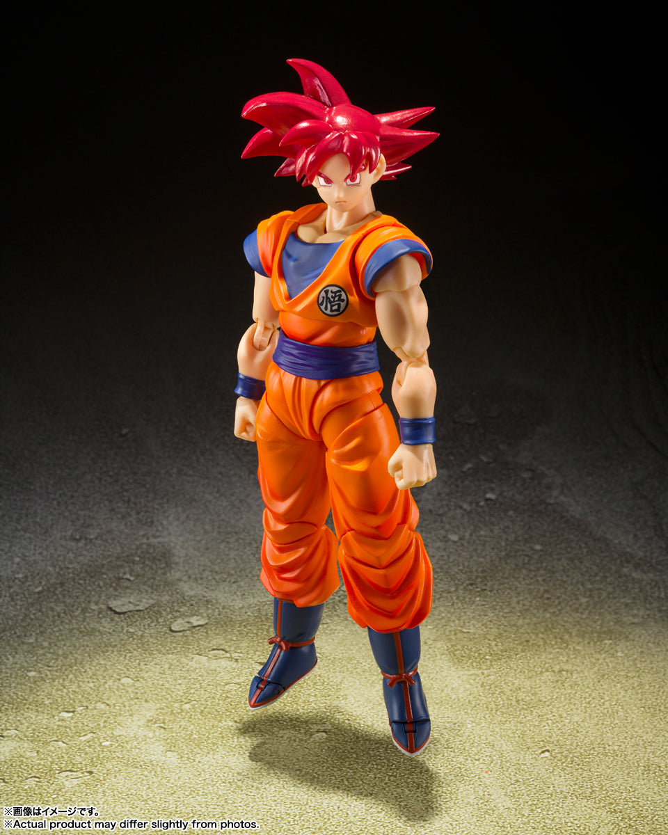 [PREORDER] S.H.Figuarts SUPER SAIYAN GOD SON GOKU -SAIYAN GOD INSTILLED WITH THE LIGHT OF RIGHTEOUS HEARTS [REISSUE]