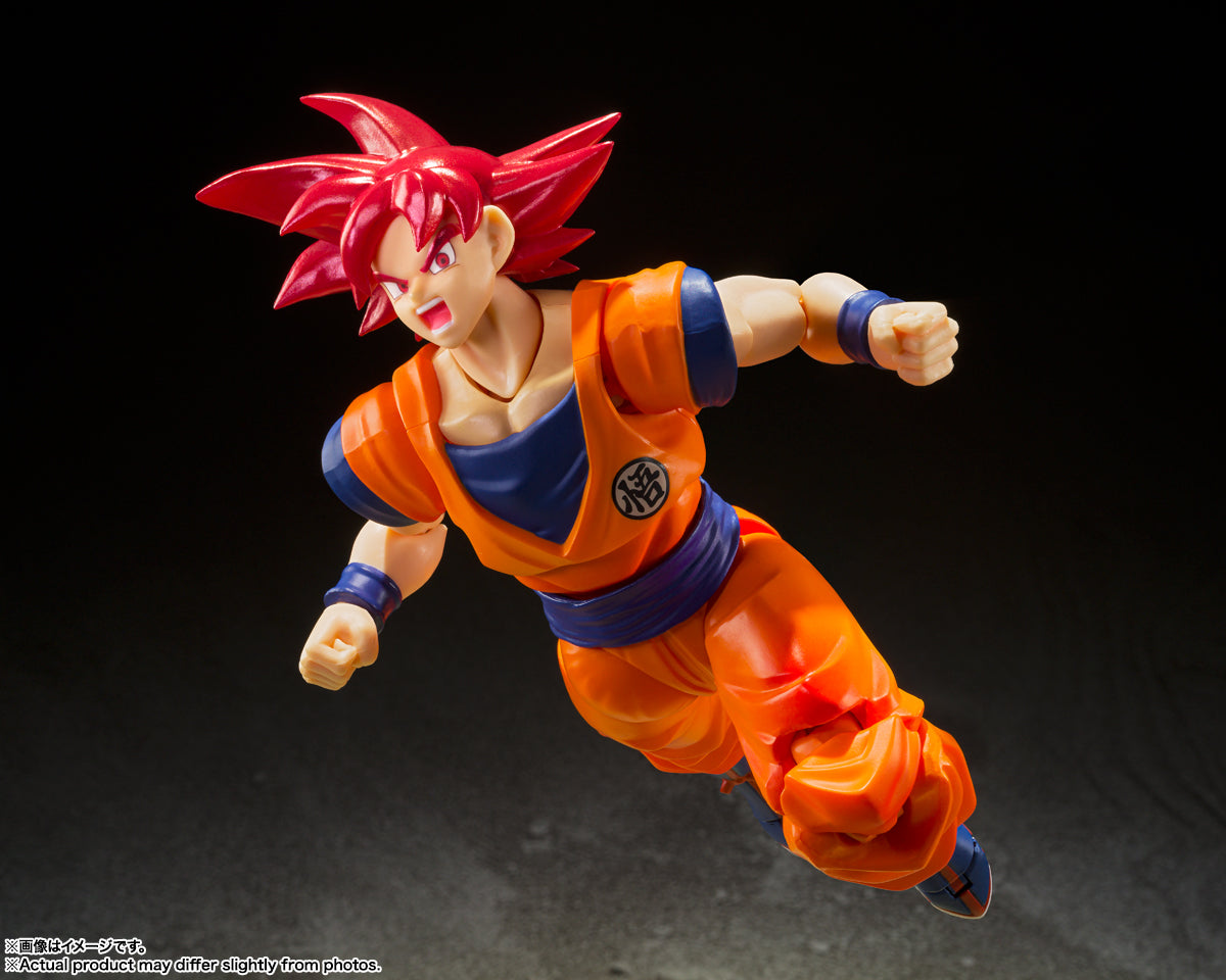 [PREORDER] S.H.Figuarts SUPER SAIYAN GOD SON GOKU -SAIYAN GOD INSTILLED WITH THE LIGHT OF RIGHTEOUS HEARTS [REISSUE]