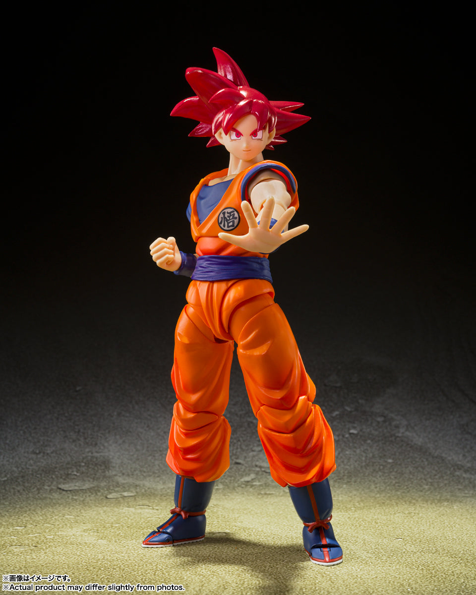 [PREORDER] S.H.Figuarts SUPER SAIYAN GOD SON GOKU -SAIYAN GOD INSTILLED WITH THE LIGHT OF RIGHTEOUS HEARTS [REISSUE]