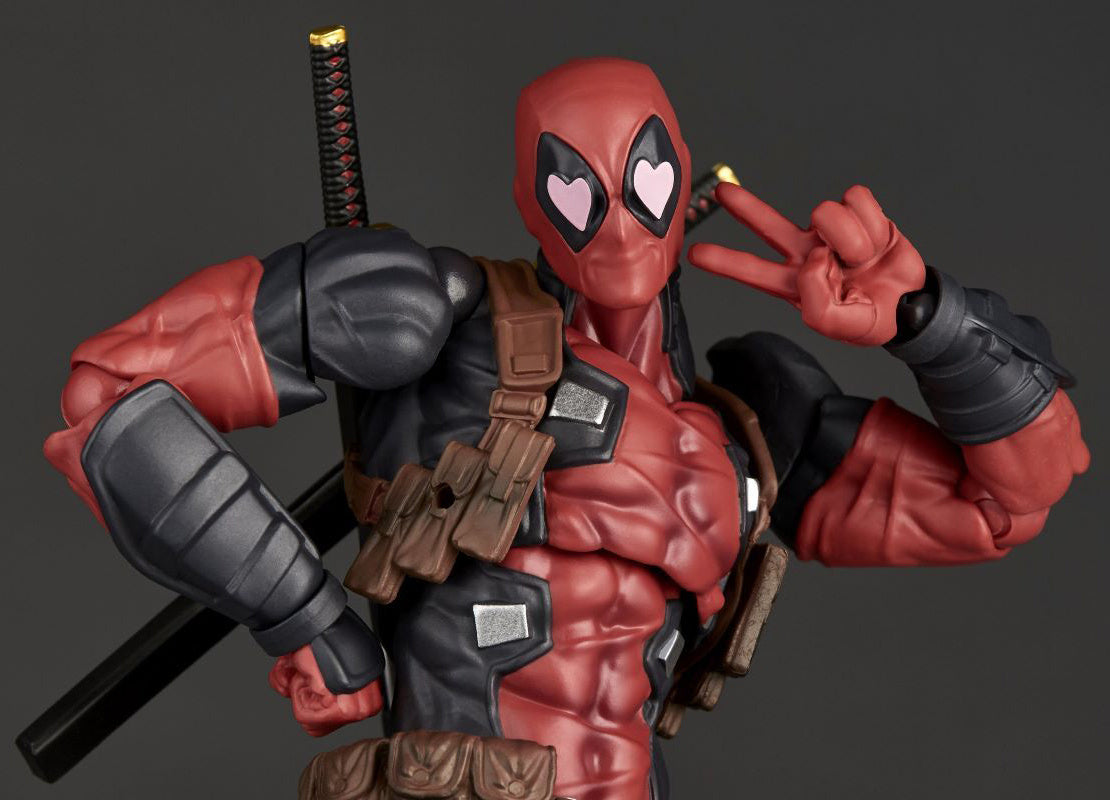 [PREORDER] KAIYODO Revoltech Amazing Yamaguchi Deadpool Ver 2.5 Red