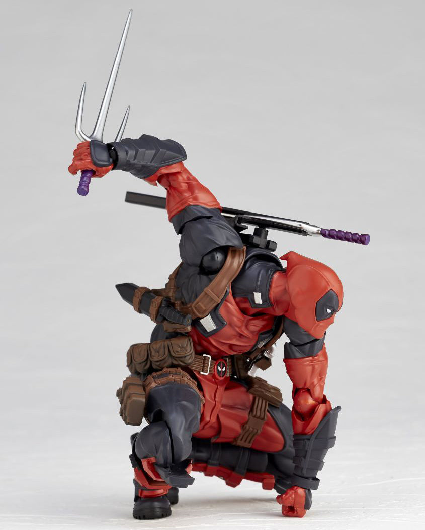 [PREORDER] KAIYODO Revoltech Amazing Yamaguchi Deadpool Ver 2.5 Red