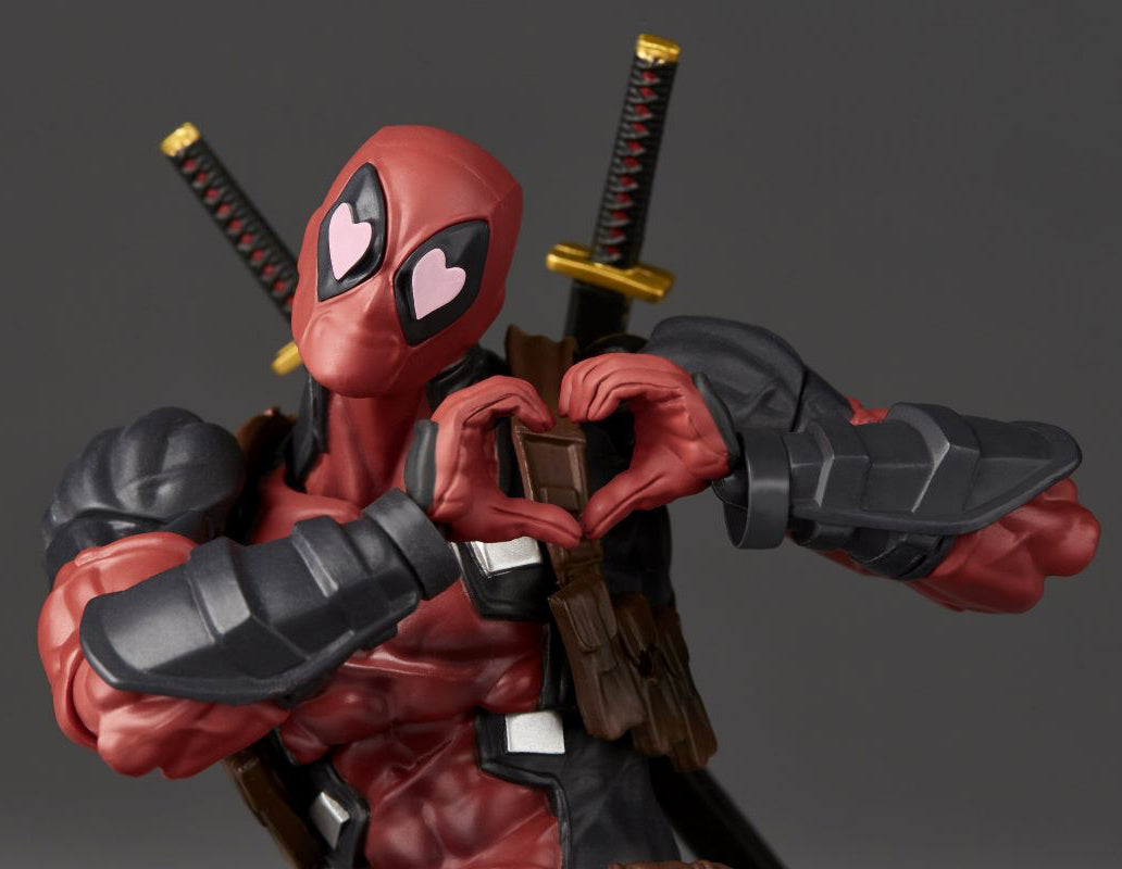 [PREORDER] KAIYODO Revoltech Amazing Yamaguchi Deadpool Ver 2.5 Red