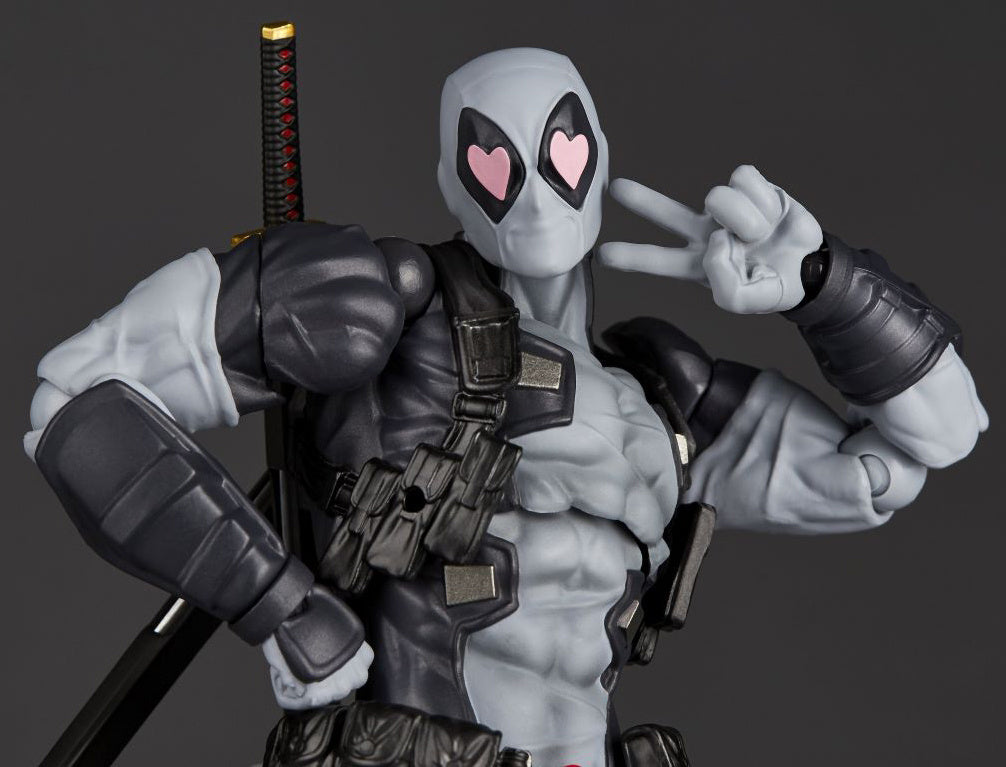 [PREORDER] KAIYODO Revoltech Amazing Yamaguchi Deadpool Ver 2.5 Grey