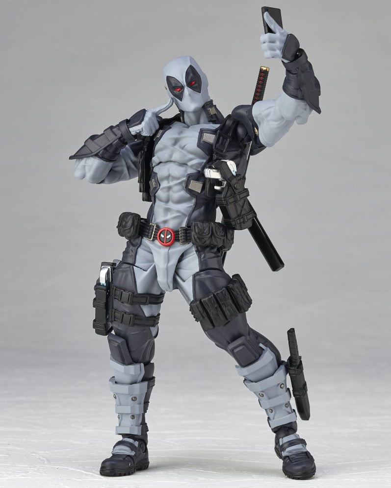 [PREORDER] KAIYODO Revoltech Amazing Yamaguchi Deadpool Ver 2.5 Grey