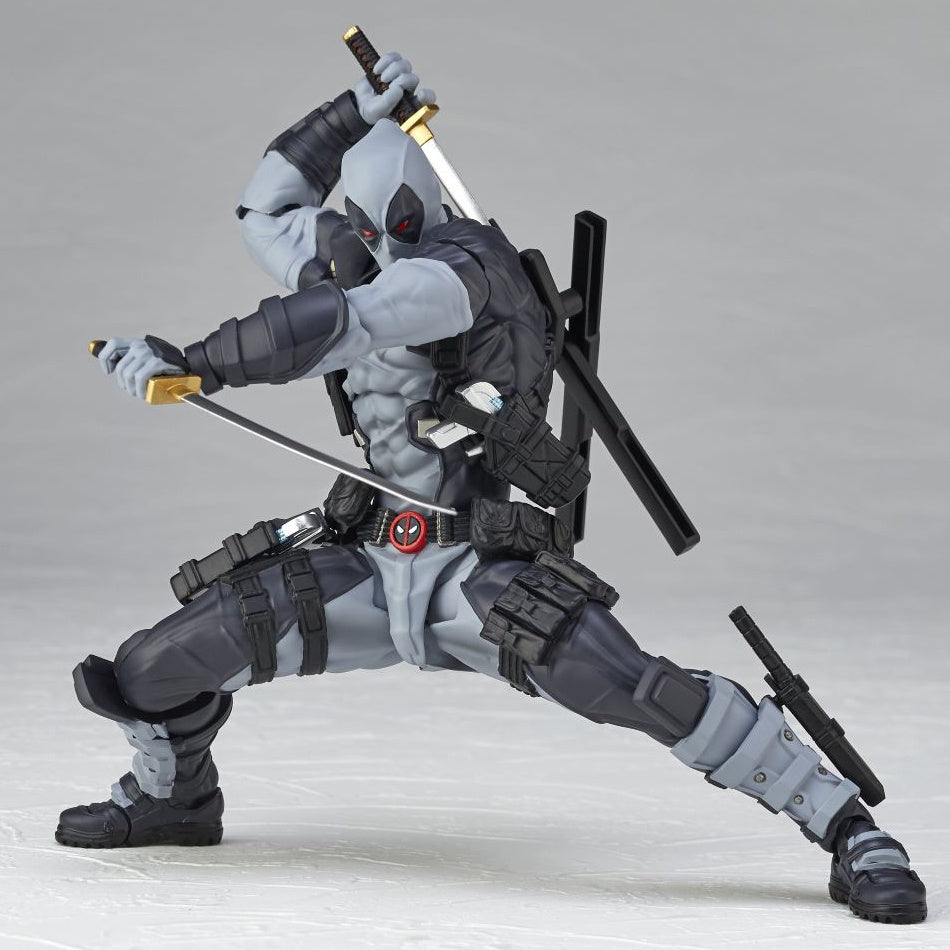 [PREORDER] KAIYODO Revoltech Amazing Yamaguchi Deadpool Ver 2.5 Grey