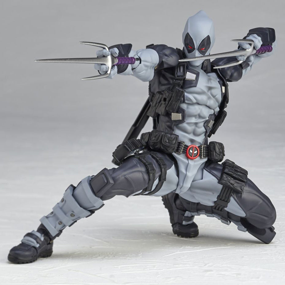 [PREORDER] KAIYODO Revoltech Amazing Yamaguchi Deadpool Ver 2.5 Grey