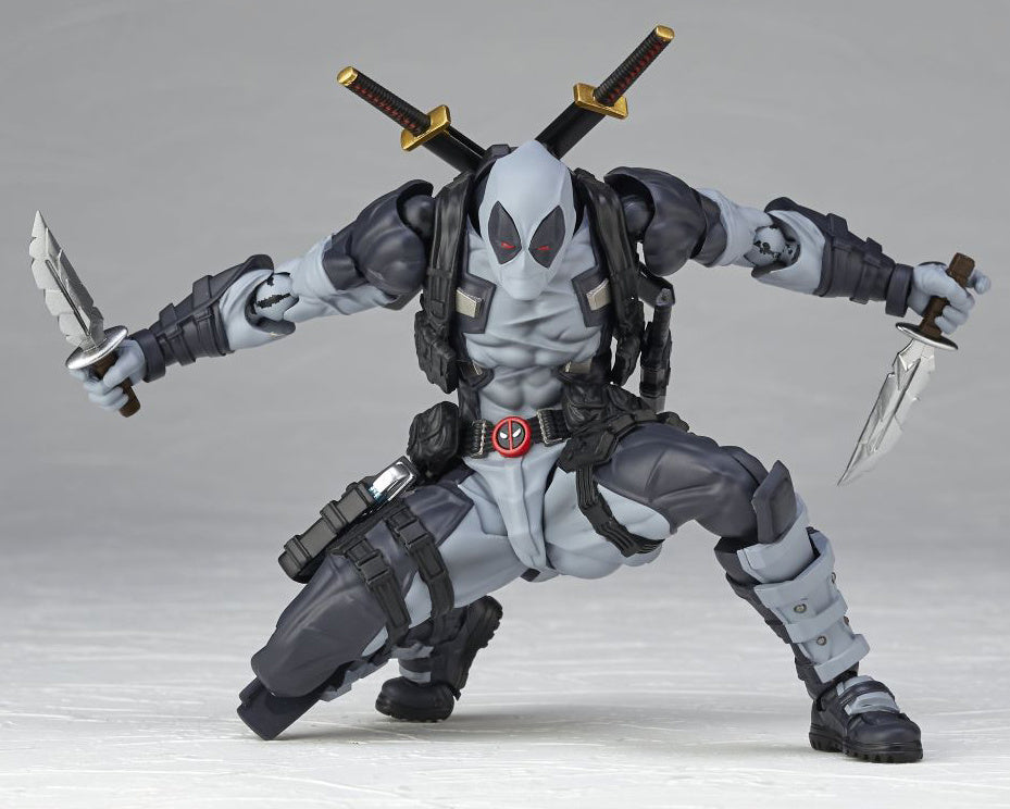 [PREORDER] KAIYODO Revoltech Amazing Yamaguchi Deadpool Ver 2.5 Grey