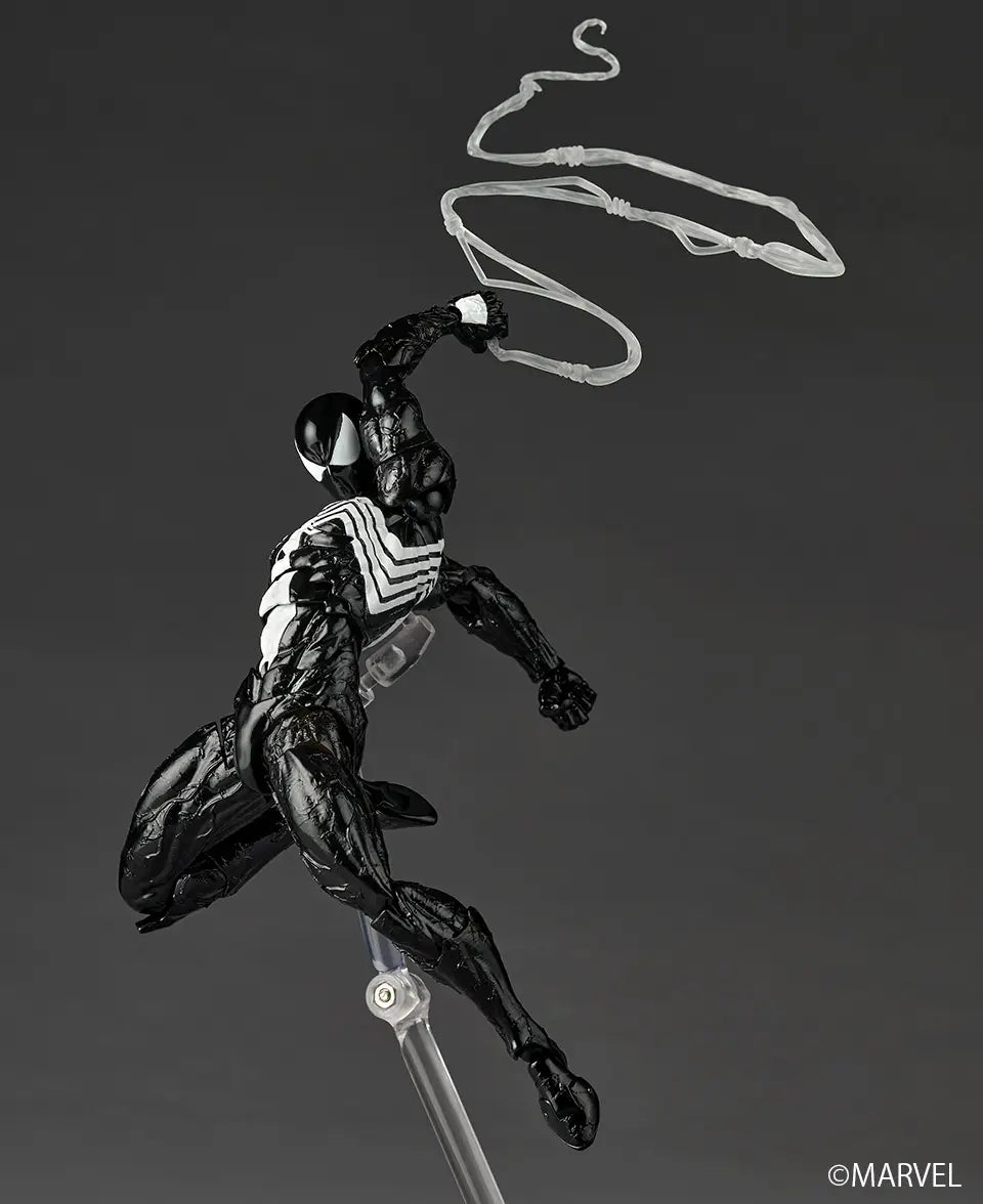 [PREORDER 120925] Kaiyodo  Revoltech Amazing SYMBIOTE SPIDER-MAN BLACK