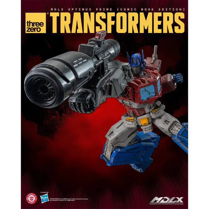 [PREORDER] ThreeZero Transformers MDLX Optimus Prime (Comic Book Edition)