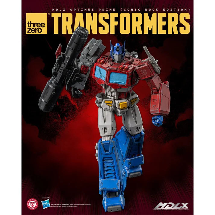 [PREORDER] ThreeZero Transformers MDLX Optimus Prime (Comic Book Edition)