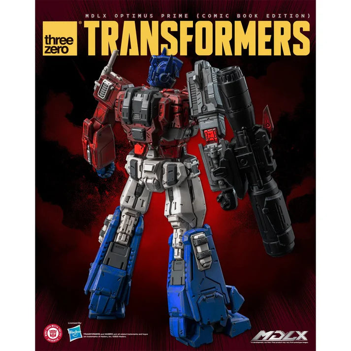 [PREORDER] ThreeZero Transformers MDLX Optimus Prime (Comic Book Edition)