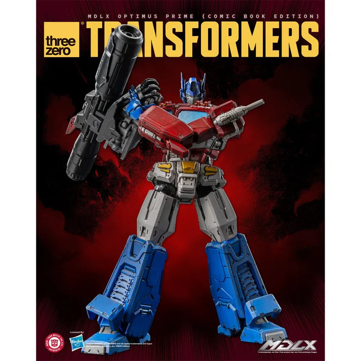 [PREORDER] ThreeZero Transformers MDLX Optimus Prime (Comic Book Edition)