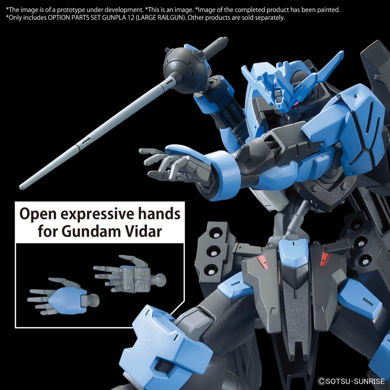 [PREORDER] OPTION PARTS SET GUNPLA 12 (LARGE RAILGUN)