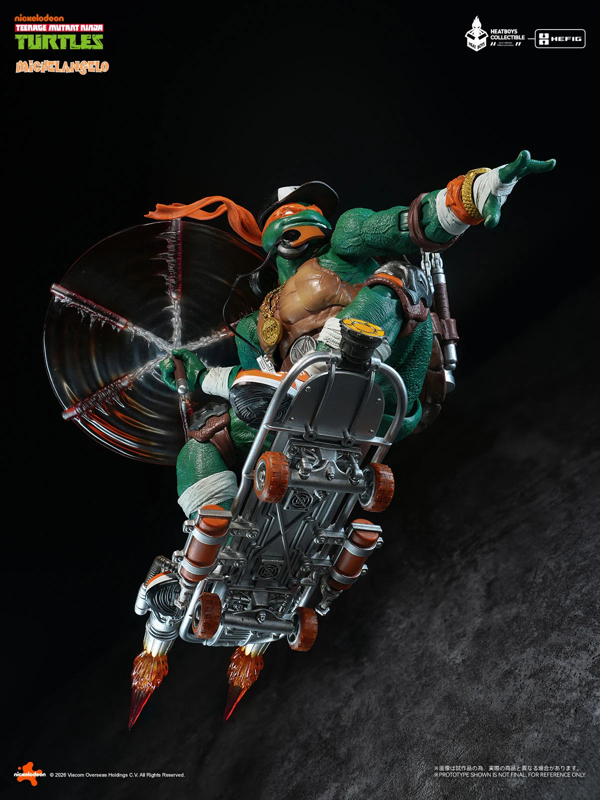 [PREORDER 082326] HEATBOYS TMNT Michelangelo (Deluxe)