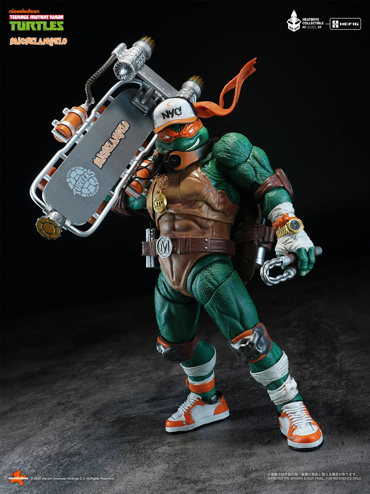 [PREORDER 082326] HEATBOYS TMNT Michelangelo (Deluxe)