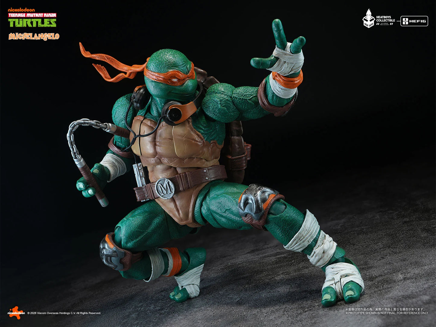 [PREORDER 082326] HEATBOYS TMNT Michelangelo (Standard)